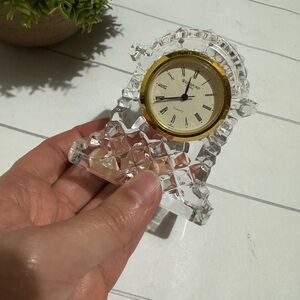 Waterford Crystal Small 3” Clock